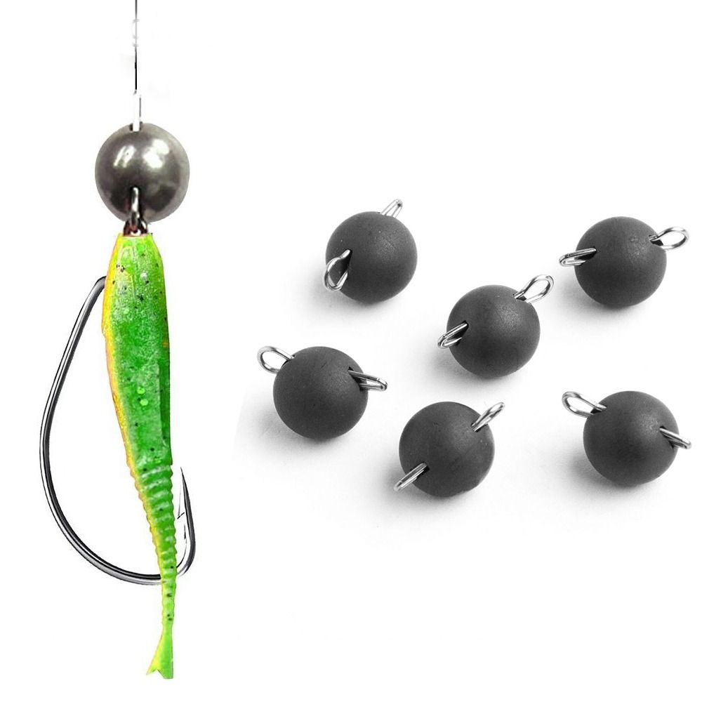 1pc Matte Black Tungsten Sinke - Fishing Equipment Carp recension och pris