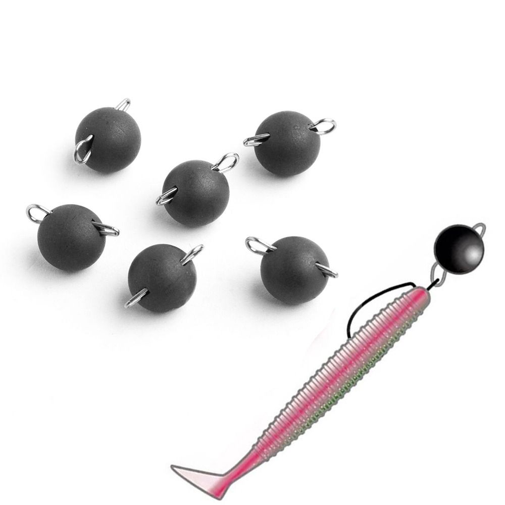 1pc Matte Black Tungsten Sinke - Fishing Equipment Carp recension och pris