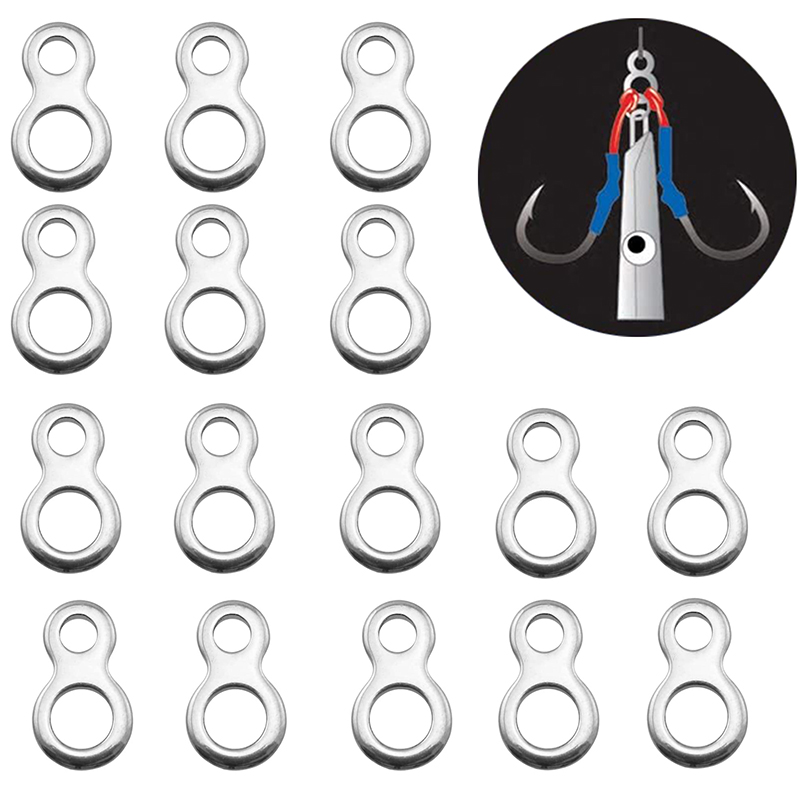 10-50Pcs Stainless Steel Fishi - Fishing Equipment Cheap recension och pris