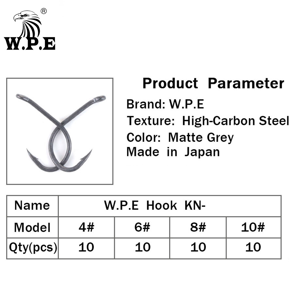 W.P.E Brand 30pcs/lot Coated H - Fishing Equipment Brands recension och pris