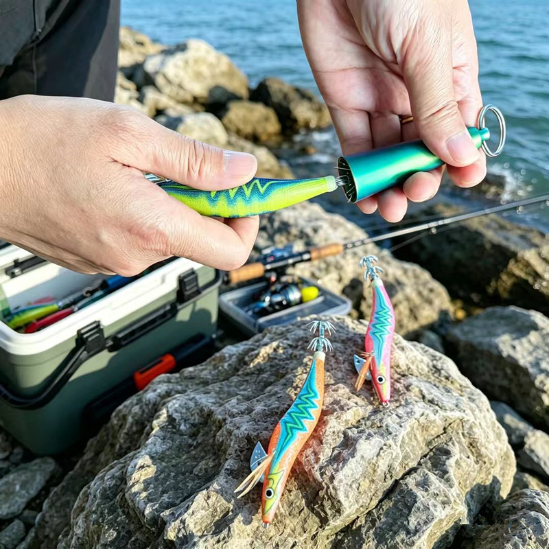 Squid Hook Corrector Squid Jig - Fishing Equipment Carp recension och pris